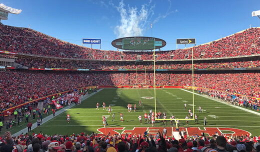 NFL home field advantage arrowhead stadium