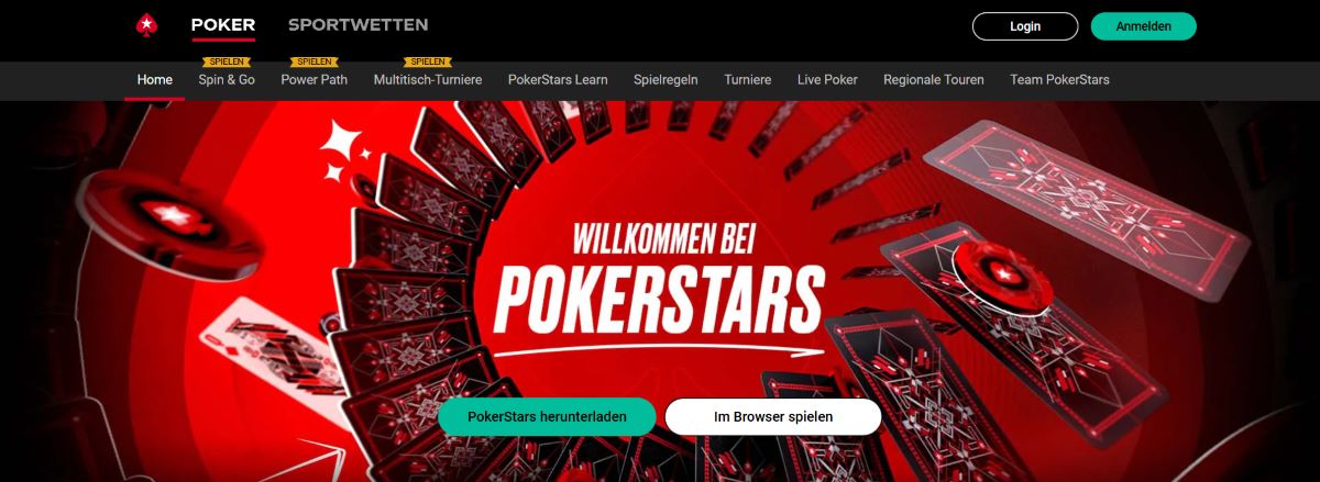 Pokerstars lang lebe der König