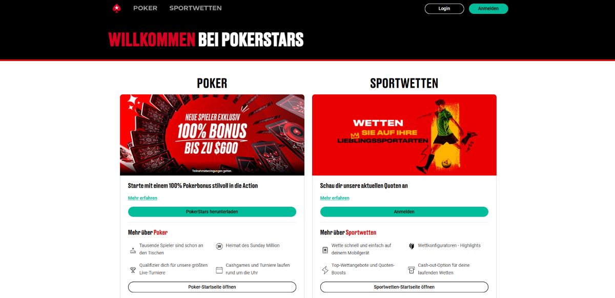 Pokerstars - lang lebe der König