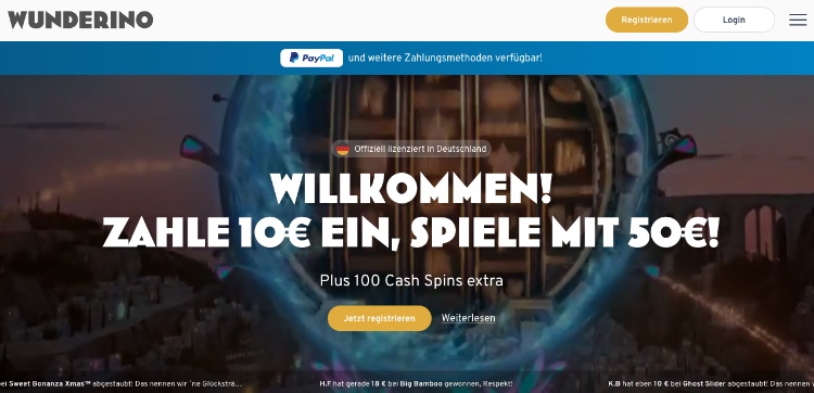 wunderino neue casinos