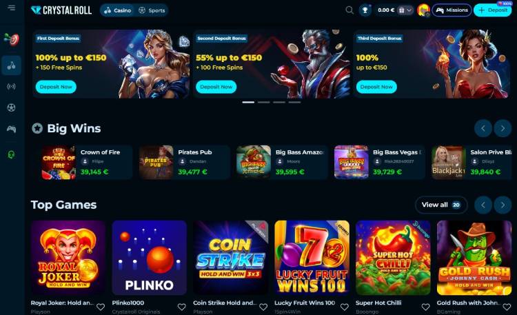 Crystalroll, best uitbetalende online casino