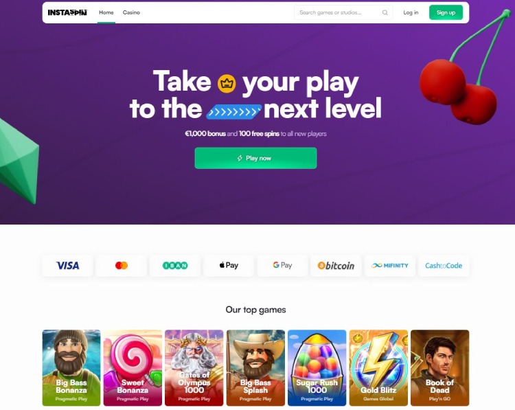 Instaspin, best uitbetalende online casino