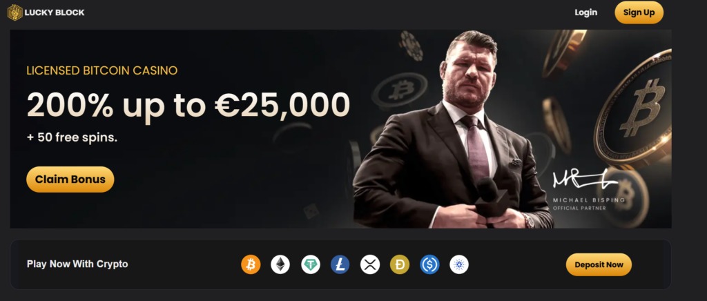 Lucky Block, Beste Crypto Casino’s Nederland waar bitcoin gokken mogelijk is