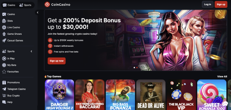 coincasino Nederlands iDEAL casino