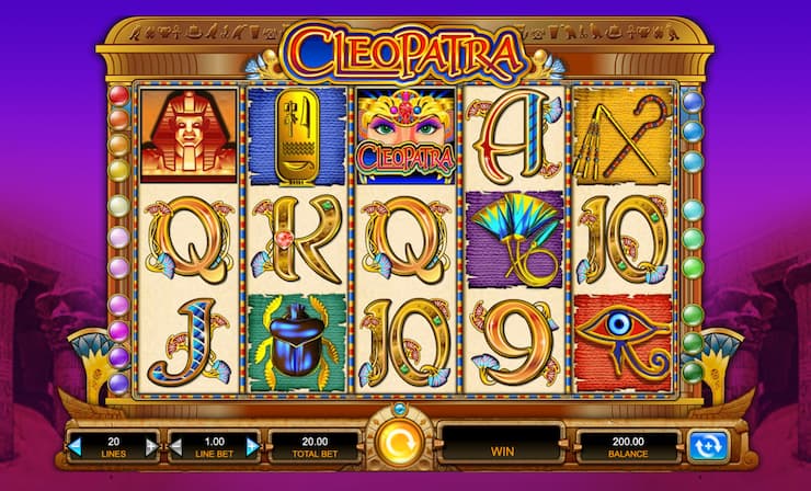 Cleopatra online slot - CardPlayer