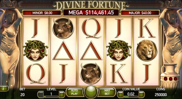 Divine Fortune real money slot online - CardPlayer