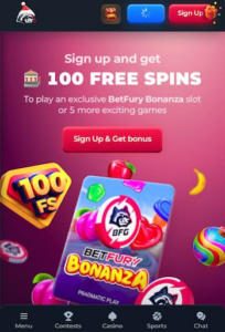 Bet Fury Free Spins Offer