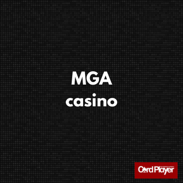 Logo för MGA casino guide av Card Player.