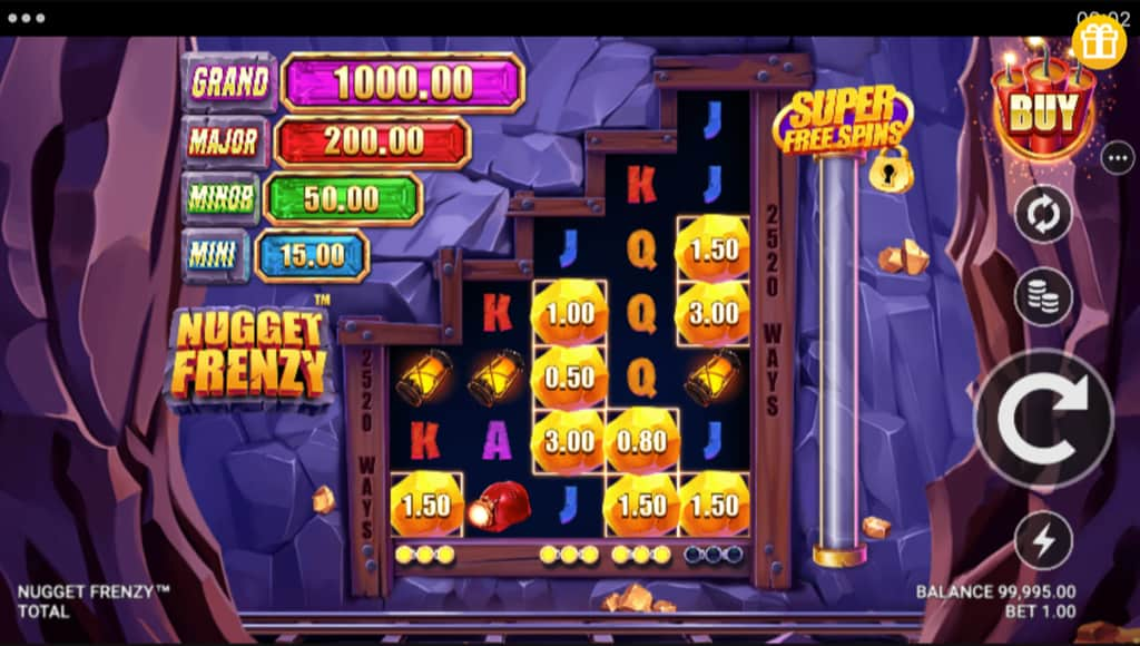 Nugget Frenzy New Online Slots